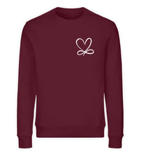 Lade das Bild in den Galerie-Viewer, Unendliche Liebe  - Unisex Organic Sweatshirt
