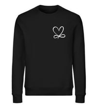Lade das Bild in den Galerie-Viewer, Unendliche Liebe  - Unisex Organic Sweatshirt
