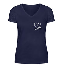 Lade das Bild in den Galerie-Viewer, Unendliche Liebe - V-Neck Damenshirt
