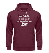 Lade das Bild in den Galerie-Viewer, Wegweiser zum Licht - Unisex Organic Hoodie
