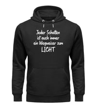 Lade das Bild in den Galerie-Viewer, Wegweiser zum Licht - Unisex Organic Hoodie
