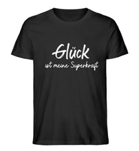 Lade das Bild in den Galerie-Viewer, Glück ist meine Superkraft  - Herren Premium Organic Shirt
