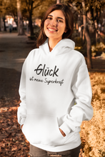Lade das Bild in den Galerie-Viewer, Glück ist meine Superkraft  - Unisex Organic Hoodie
