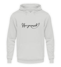 Lade das Bild in den Galerie-Viewer, Herzmensch  - Unisex Kapuzenpullover Hoodie
