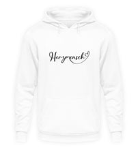 Lade das Bild in den Galerie-Viewer, Herzmensch  - Unisex Kapuzenpullover Hoodie
